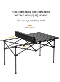 Folding Camping Table with Carry Bag – Lightweight Aluminum Portable Desk for Outdoor Camping, BBQ, Beach, Picnic, Cooking & Dining - pzsku/ZE052E32715389FA477EDZ/45/_/1740707806/d193d49a-e579-4829-87c0-ebf770b74cd7