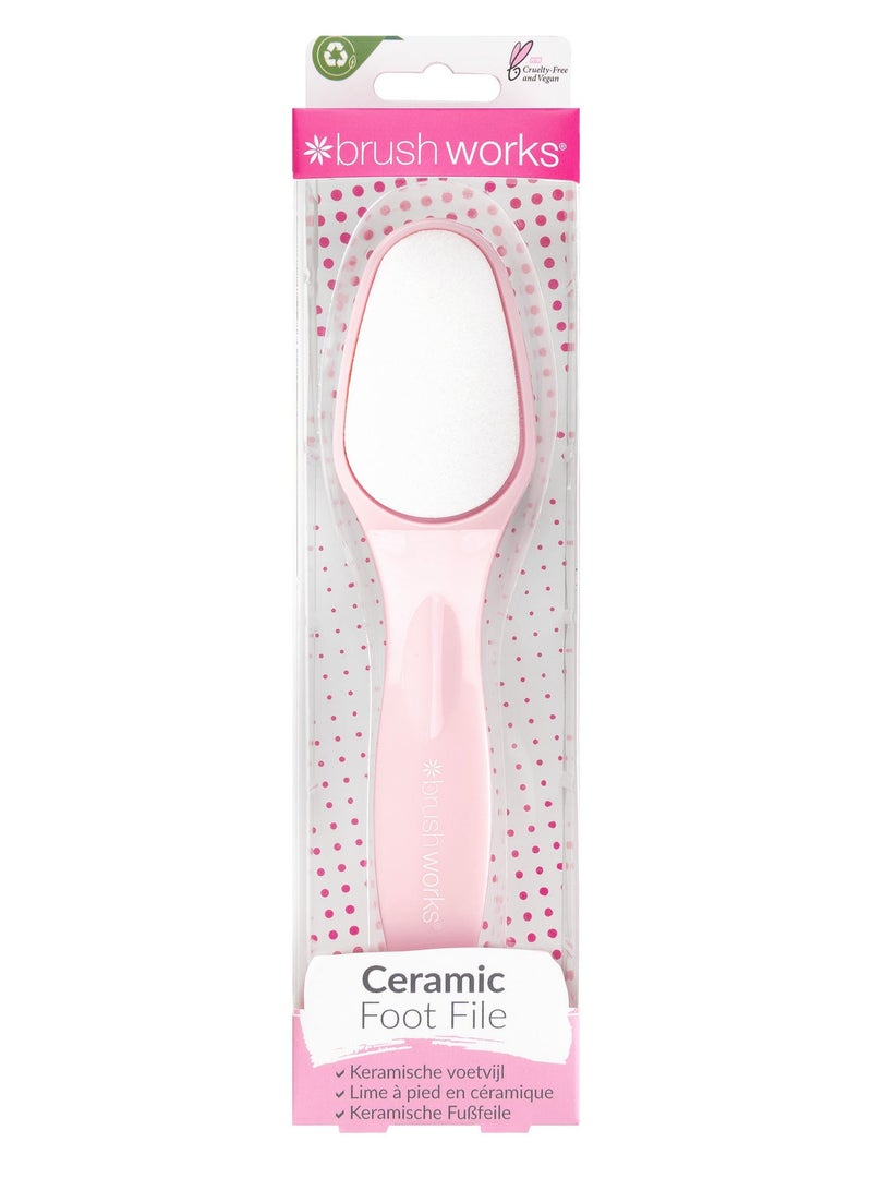 Brushworks Ceramic Foot File - Image 1