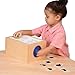 Constructive Playthings Mystery Feely Box Hardwood Sensory Science Exploration Tool with WriteandWipe Top for STEM Discovery - Image 2