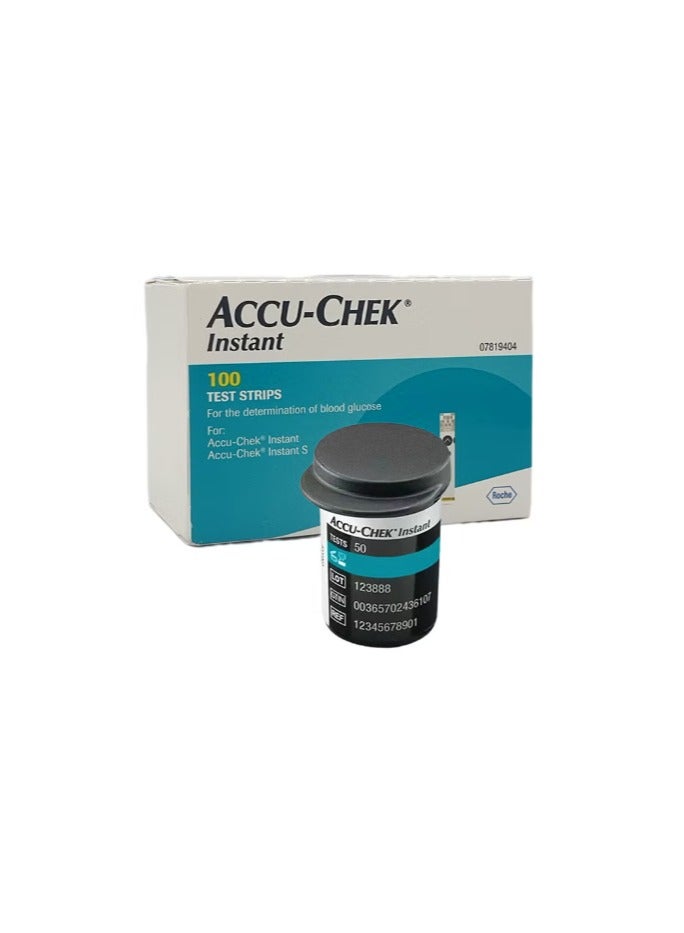ACCU-CHEK Instant 100-Piece Instant Glucose Test Strips - Image 5