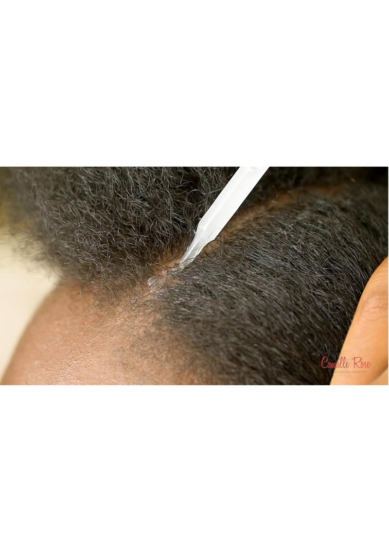 Camille Rose Naturals - Camille Rose Rejuva Grow Back Drops, with Castor Oil, Peppermint Oil and Saw Palmetto, for Hair Growth, 1.9 fl oz - Image 1