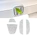 CUCHIYUN Bling Crystal Rear Logo Emblem Sticker External Car Accessory Compatible with Honda 10th Gen Civic Sedan 2022 Accord 2022 2021 2020 2019 2018 - Image 2