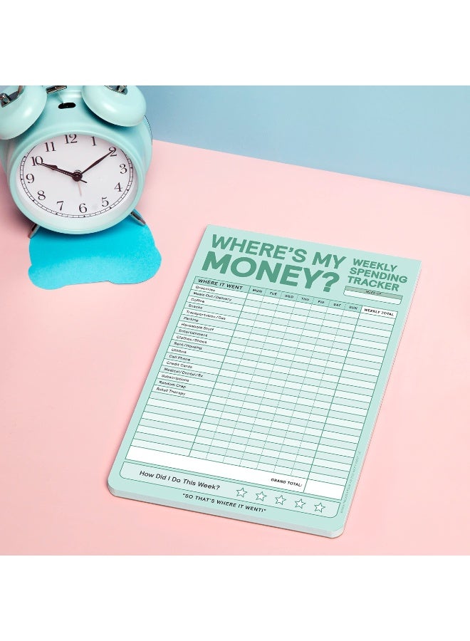 لوحة تتبع المال الأسبوعية، لوحة ميزانية تتبع الإنفاق الأسبوعي (النسخة الباستيلية)، 6 × 9 إنش - Image 3