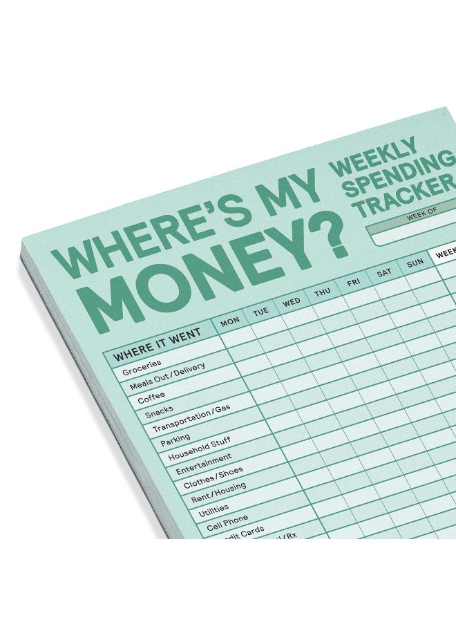 لوحة تتبع المال الأسبوعية، لوحة ميزانية تتبع الإنفاق الأسبوعي (النسخة الباستيلية)، 6 × 9 إنش - Image 2