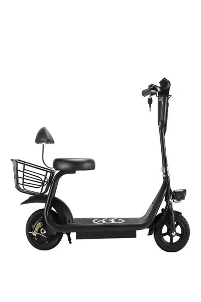 Egg Electric Scooter with Basket for kids | Electric Scooter | Electric Scooter with Seat | Foldable Electric Scooter | 36V Voltage | 250W Motor | Front and Rear Lights | Storage Basket | 8-Inch Tires - Image 3