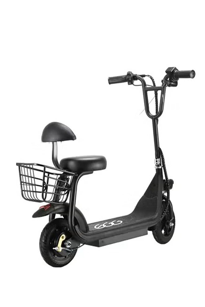 Egg Electric Scooter with Basket for kids | Electric Scooter | Electric Scooter with Seat | Foldable Electric Scooter | 36V Voltage | 250W Motor | Front and Rear Lights | Storage Basket | 8-Inch Tires - Image 4