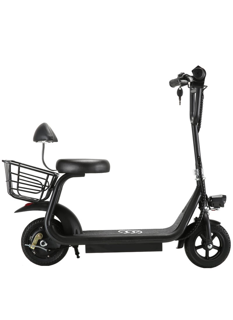 Egg Electric Scooter with Basket for kids | Electric Scooter | Electric Scooter with Seat | Foldable Electric Scooter | 36V Voltage | 250W Motor | Front and Rear Lights | Storage Basket | 8-Inch Tires  - Image 2