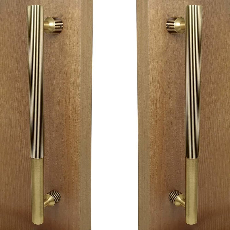 VOLO Antique Finish Door Handle for Main Doors PullPush Handle for Wooden and Glass Doors in Home Hotel Office Model SAM37 2 450MM - Image 5