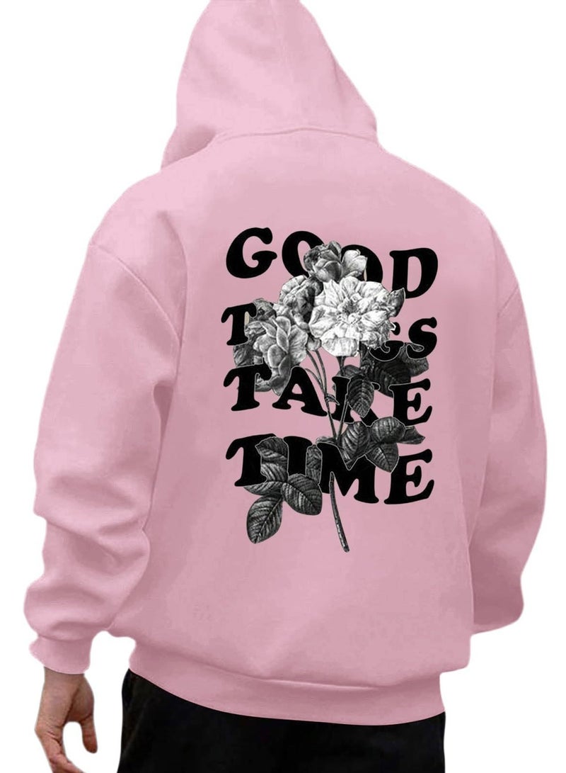 KUYING New Oversized Loose Hooded Sweatshirt - Image 1