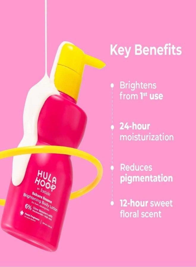 foxtale Hula Hoop Brightening Body Lotion by Foxtale| Niacinamide + Kojic Acid + SPF30 | Moisturizes, Brightens, & Even Tones Skin | Prevents Tanning & Sun Damage | Light & Grease-Free | 200ml - Image 3