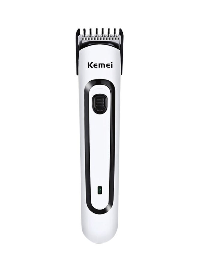 NIBEMINENT Electric Rechargeable Dual-Use Stainless Steel Hair Clipper Km - 2169 White - Image 1