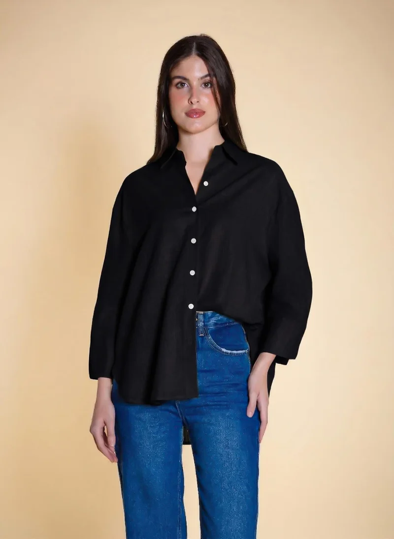 شايبس LINEN BLEND SHIRT