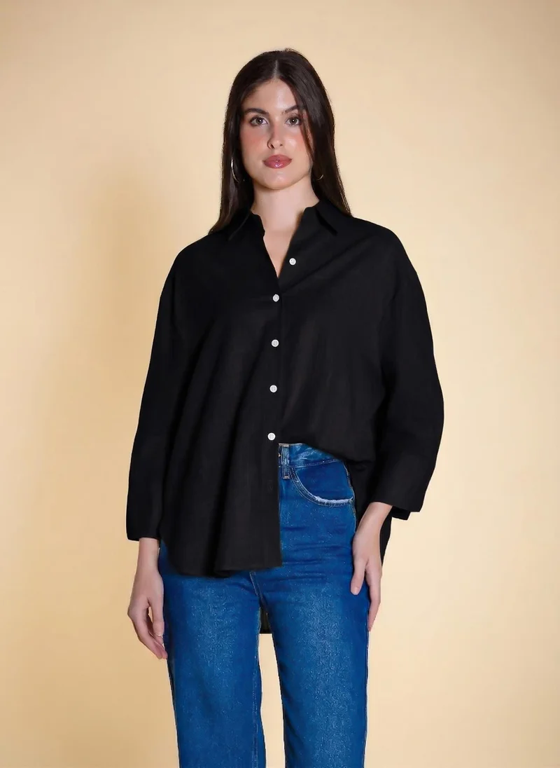 شايبس LINEN BLEND SHIRT