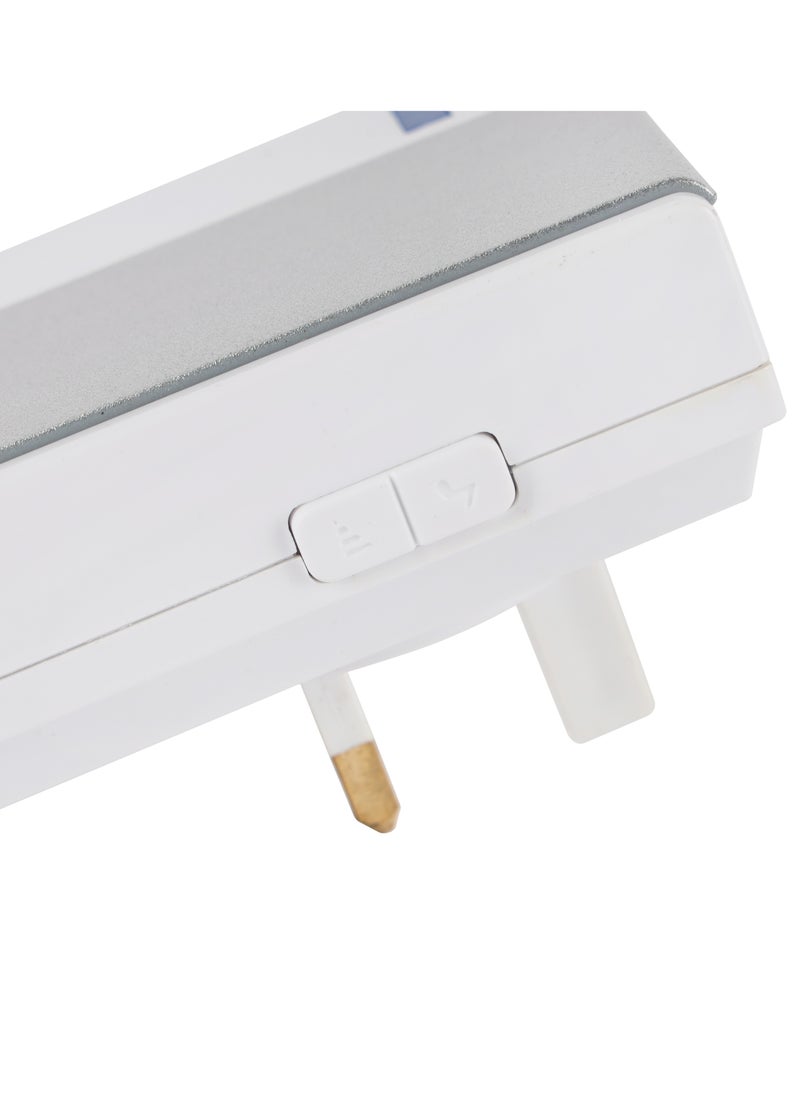 Epsilon - Door Bell- EPSDB1438/ with Wireless Remote Control, 36 Music in Soft Chord Series, No-Wire Installation, Battery Included/ Range up to 80 m, Light and Simple Design, Perfect for Home, Office - Image 1