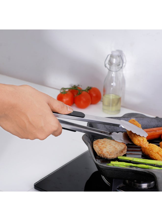 Royalford 12 Stainless Steel Food Tong With Tpr Handle Multi Color 33 X 3.6 Cm - Image 3