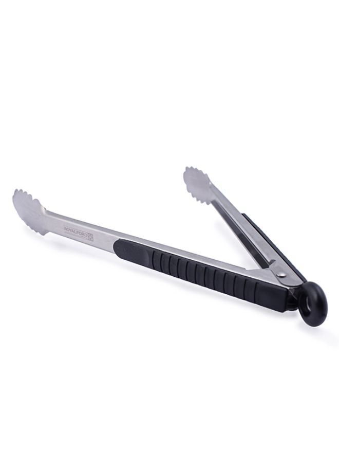 Royalford 12 Stainless Steel Food Tong With Tpr Handle Multi Color 33 X 3.6 Cm - Image 1