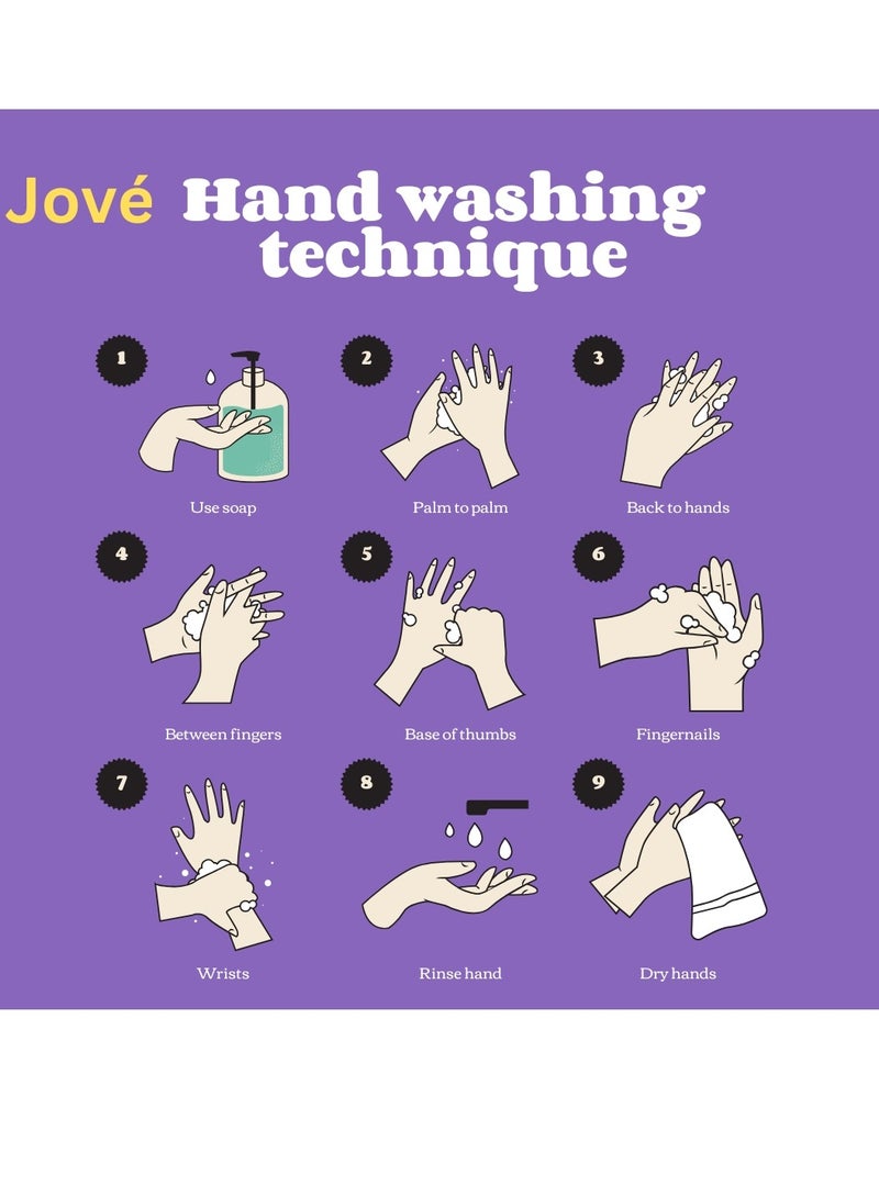Jove Premium Lavender Hand Wash - 5L, Gentle on Skin, Refreshing Lavender Scent, Anti-Bacterial & Moisturizing Formula - Image 5