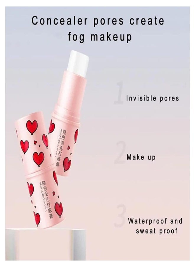 KIDWILL Highlighting Primers for Invisible Pore Eraser, Waterproof Face Primer Stick, Hydrating Primer Face Cream, Smooth Lightweight Makeup Primer for Faces, Lightweight Full Coverage Long Lasting - Image 2