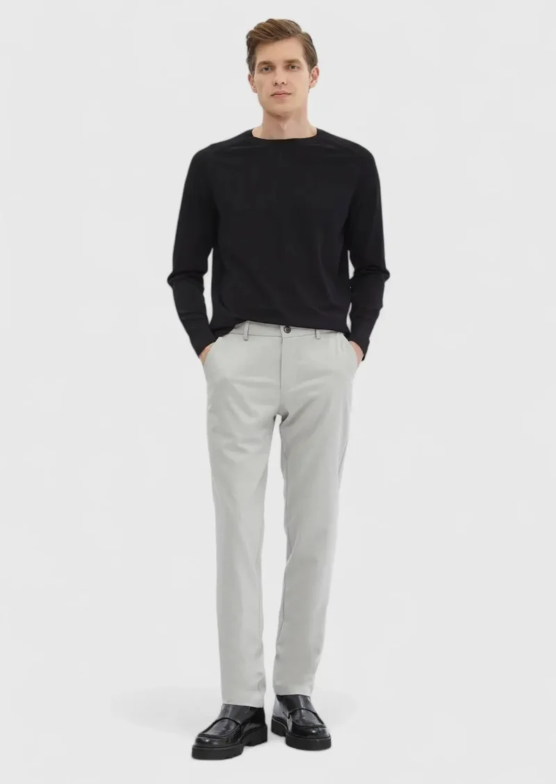 RAMSEY Black Knitwear Sweatshirt