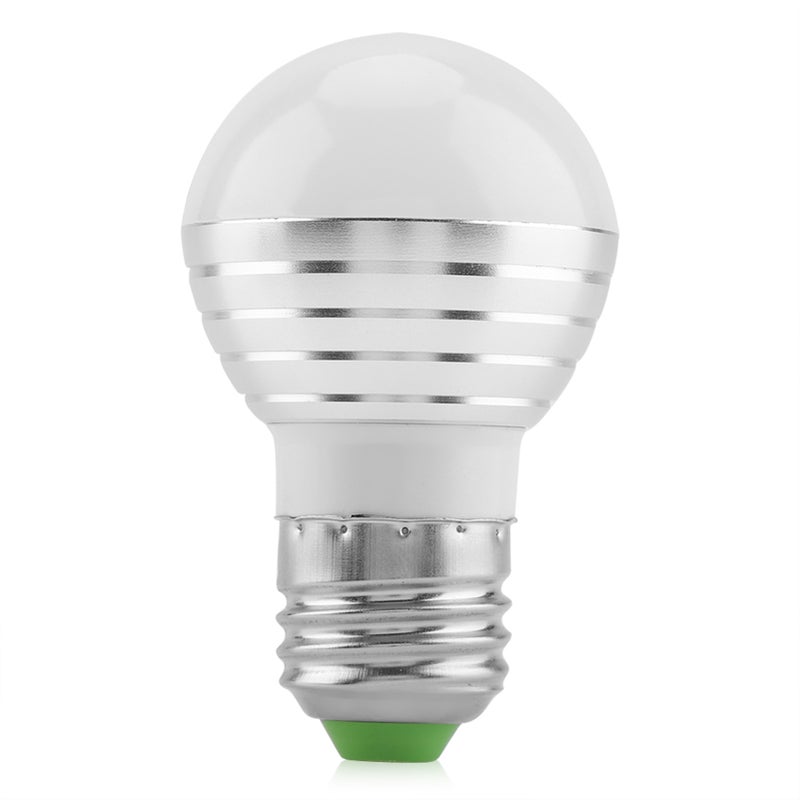 LED Light Bulb: E27 Socket Base, Durable Aluminium Alloy Shell & PC Shade - RGBW Multi-Color, Remote Controlled, Flicker-Free Eye-Friendly Energy-Saving Lighting for Home, Bedroom, Living Room - Image 1