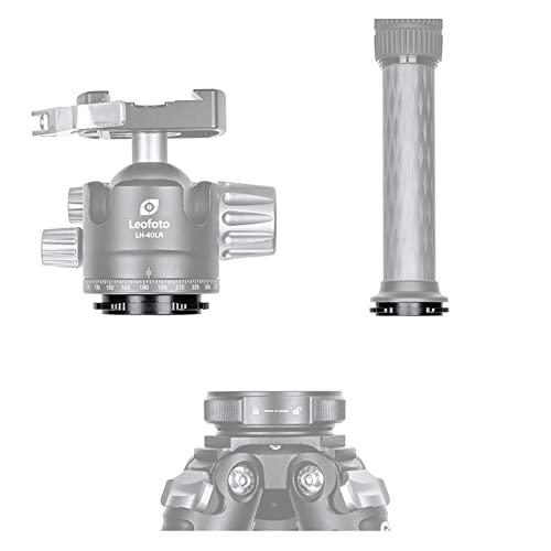 LEOFOTO Q45 Connecting Plate for QS45 Quick Link Set 38 ScrewQuick Release Plate AntiTwist Design - Image 3