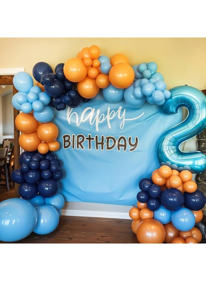 Isndare Outer Space Astronaut Balloon Garland Arch Kit Pearl Navy Blue Onyx Black Gray Gold Latex Balloons with Moon Foil Balloon Galaxy Starry Night to the Moon DIY Birthday Party Decoration Baby Shower - Image 2