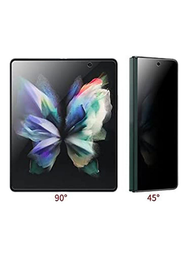 Loquat Samsung Galaxy Z Fold 3 High-Definition Privacy Hydrogel Membrane Soft Screen Protector Clear - Image 3