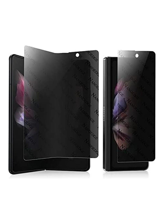 Loquat Samsung Galaxy Z Fold 3 High-Definition Privacy Hydrogel Membrane Soft Screen Protector Clear - Image 1