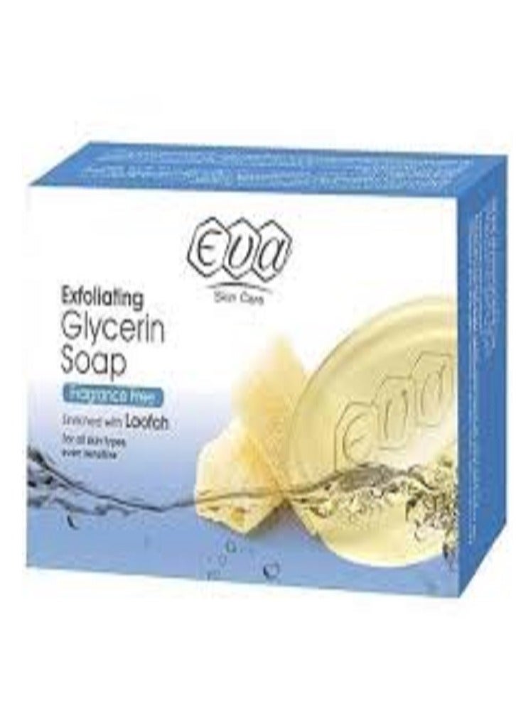 إيفا ايفا صابون بالجلسرين مقشر الازرق 100 جم