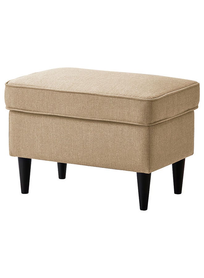 In-House Chair Footstool Linen From In House with Elegant Design - Light Beige - 44x40x60 cm - Image 1