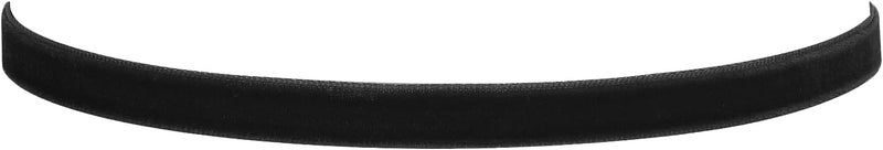 RareLove Classic Black Velvet 10mm Choker Necklace - Image 1
