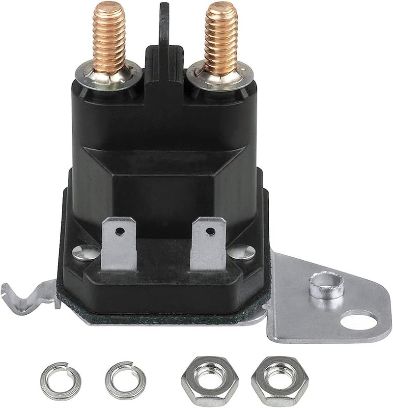 Fourtry Store 725-06153A Solenoid Compatible with Cub Cadet XT1 Lawn Mower - Starter Solenoid 12V Fit for MTD Troy Bilt Cub Cadet XT2 ZT1 RZT Tractor and Craftsman Zero Turn Ride Mower, Replace 725-06153 - Image 1