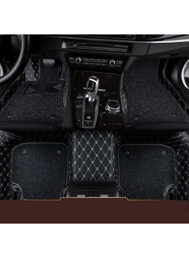 دواسات سيارة 9D طبقة مزدوجة - جلد فاخر وحماية شاملة - مقاومة للمياه والأتربة ومتينة للاستخدام اليومي - Image 3