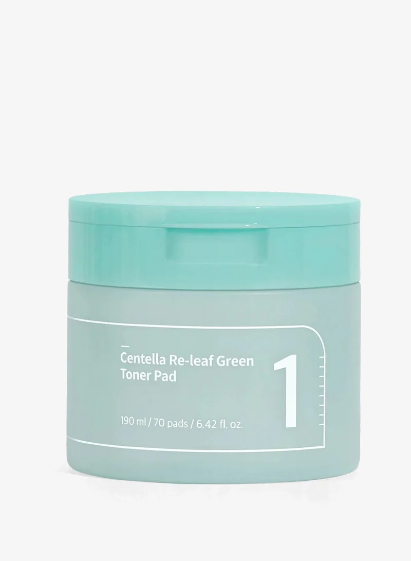 numbuzin  No.1 Centella Re-Leaf Green Toner Pad for Men | Best Price UAE
