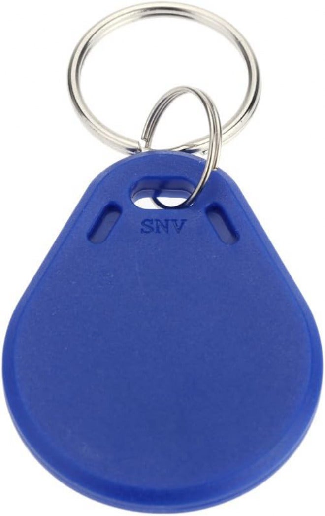 20pcs Writable Rewrite 125KHz RFID Keyfob Cards, Blue ABS Access Control Tags - Reusable Cloning, Proximity Access, Ideal for Security Systems and Door Entry - Image 3