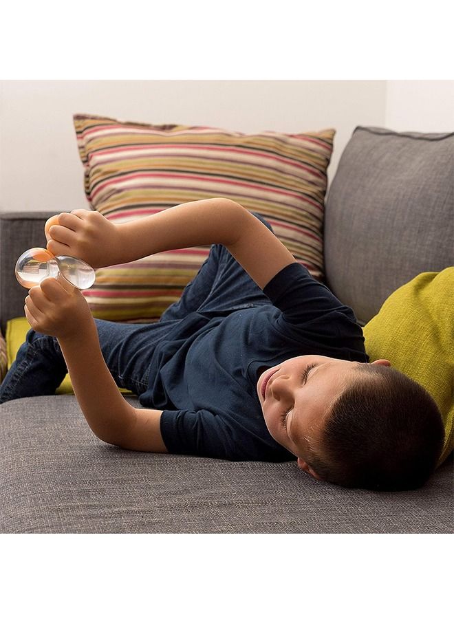 4Pcs Funky Egg Splat Ball Squishy Toys Stress Relief Eggs Yolk Balls Squishies Fun Toy for Children Anxiety Reducer Sensory Play Tension Relief for Adults Help for Autism ADHD - Image 4