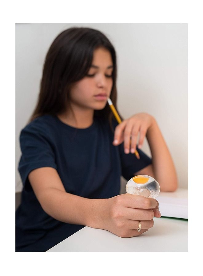 4Pcs Funky Egg Splat Ball Squishy Toys Stress Relief Eggs Yolk Balls Squishies Fun Toy for Children Anxiety Reducer Sensory Play Tension Relief for Adults Help for Autism ADHD - Image 5