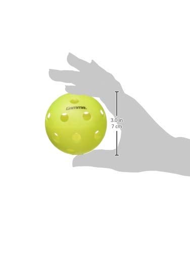 Gamma Photon Indoor Pickleballs Pack of 6, USAPA Approved, High-Visibility, Durable and Ultra-Balanced - Image 3