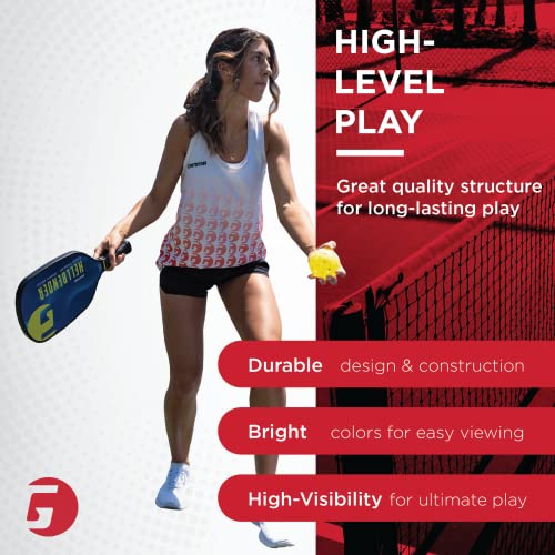 Gamma Photon Indoor Pickleballs Pack of 6, USAPA Approved, High-Visibility, Durable and Ultra-Balanced - Image 4