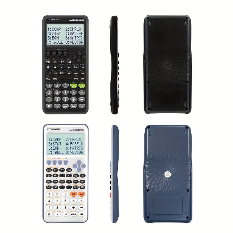 417 Multifunctional Scientific Calculator With Large Screen Black - Image 4