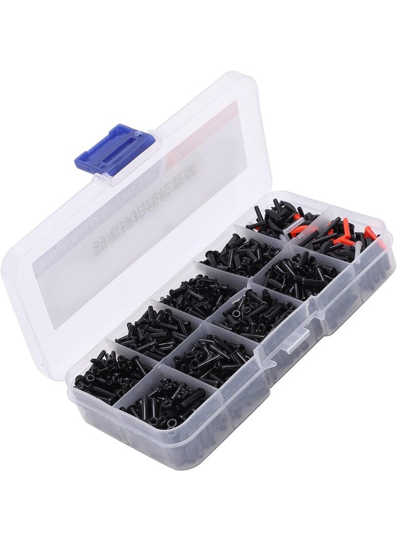 Bluejw Badminton String Protector, Nylon Badminton Accessory Portable Racket Replacement Badminton Grommets Tool for Badminton Repair - Image 1