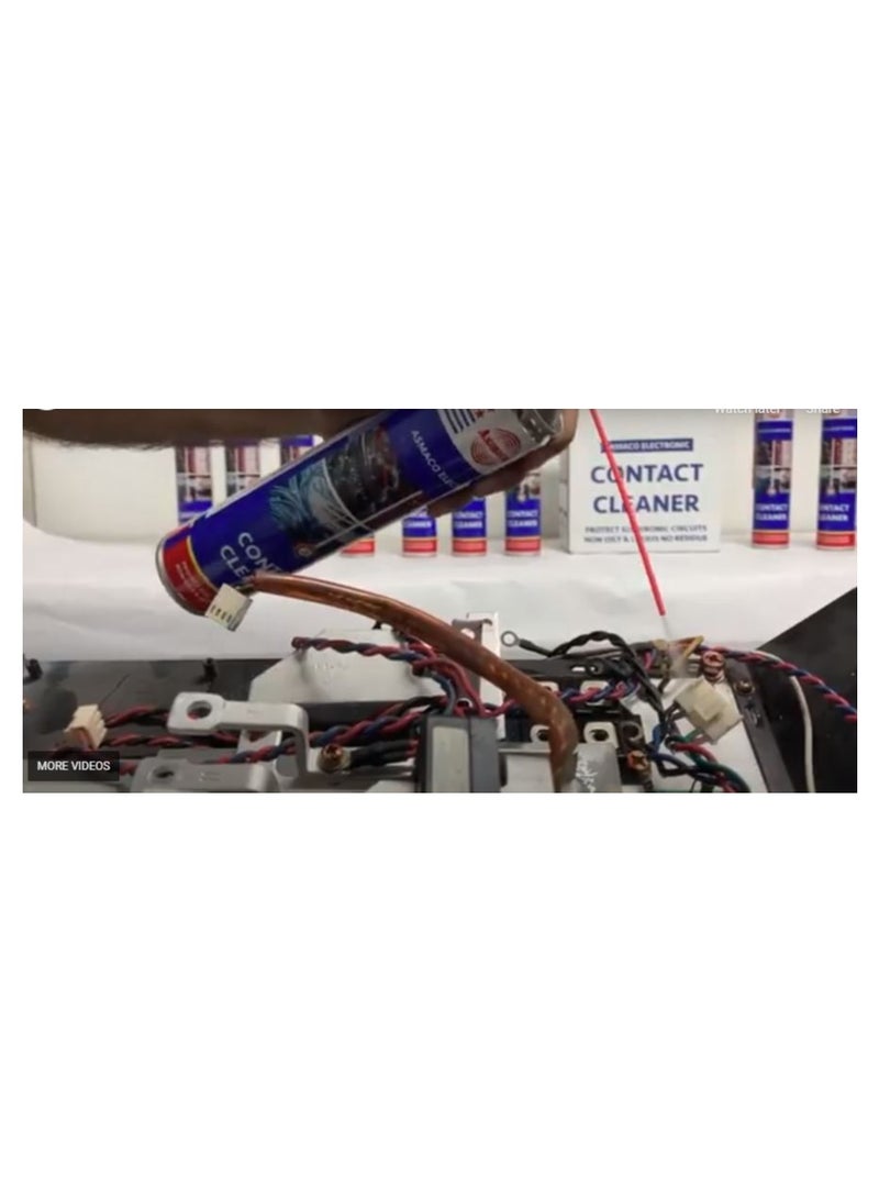 ASMACO Electronic Contact Cleaner, Precision-Engineered Formula, Fast-Evaporating, Non-Residue, for Electronic Components, Safe on Plastics and Rubber - Image 2