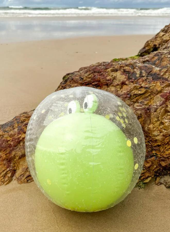 SUNNY LIFE  3D Inflatable Beach Ball Cookie The Croc Light Khaki for Men | Best Price UAE