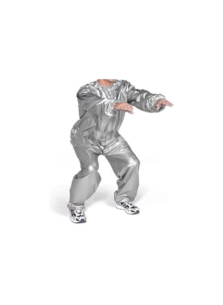 أتش برو بدلة الساونا H PRO | بدلة Anti Torn Sweat | ارتداء التمارين الرياضية خفيفة الوزن مقاومة للماء لممارسة اللياقة البدنية | بدلة التخسيس 3XL - Image 2