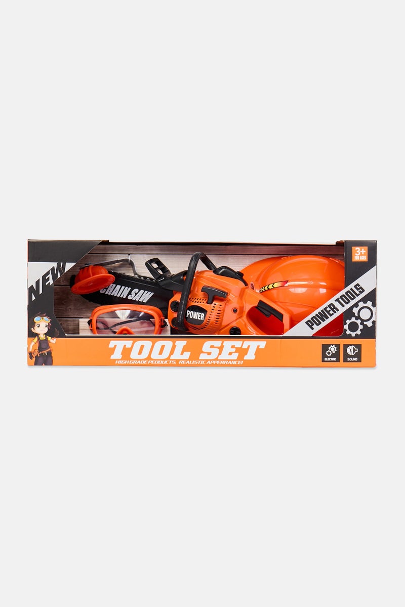 Toy Triangle 4Pcs Power Tools Chainsaw Playset - Image 1