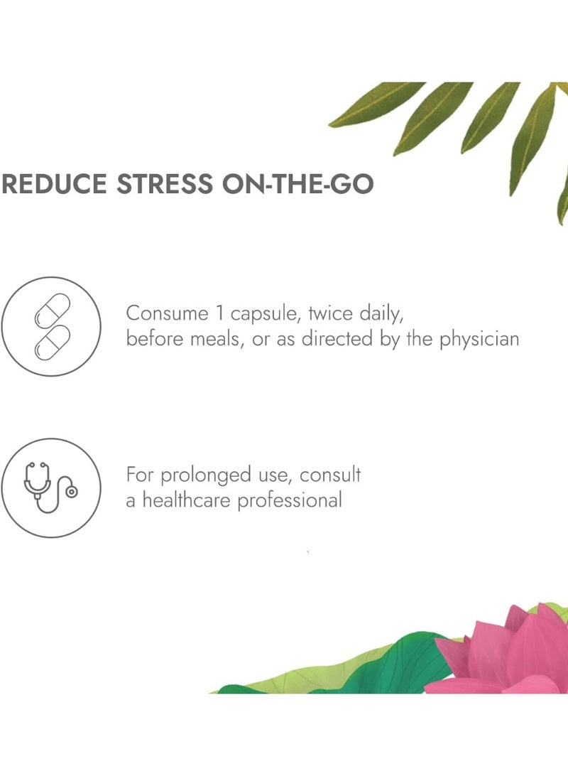 Kapiva Ashwagandha Gold Capsules, Helps Stress Management, Improve Energy, Stamina For Men And Women 60 Capsules - Image 2