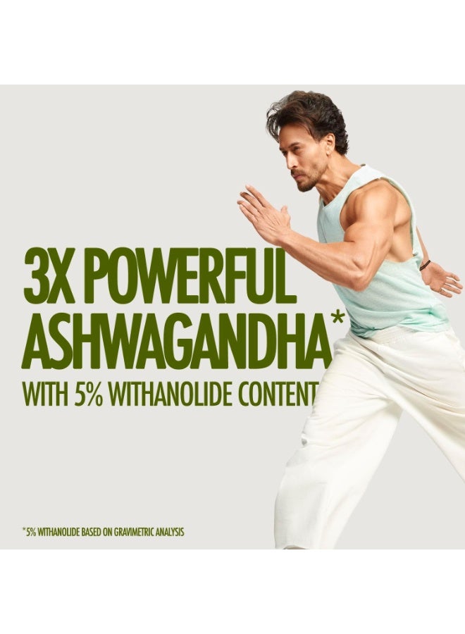 Kapiva Ashwagandha Gold Capsules, Helps Stress Management, Improve Energy, Stamina For Men And Women 60 Capsules - Image 3