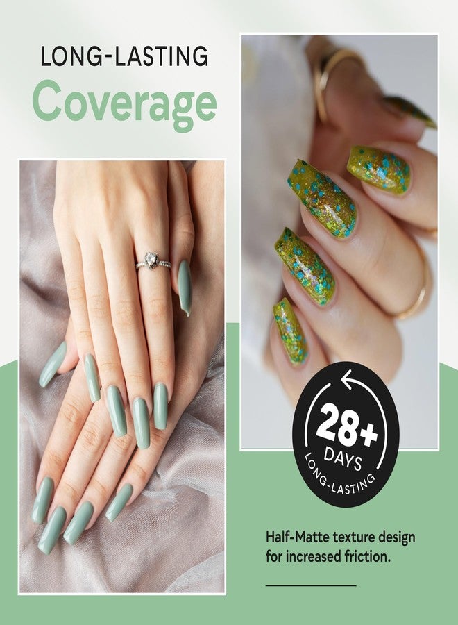 SUNUV Long Coffin Nail Tips 600 PCS Pre-shaped Full Cover Fake Nails Acrylic Press On Nails for Salon and DIY at Home - Image 5