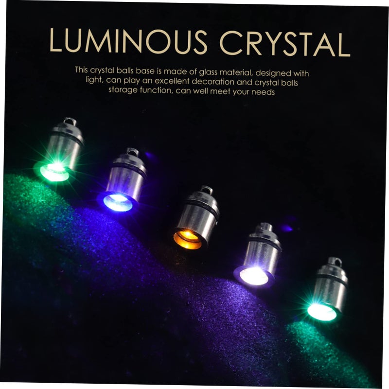 9 قطعة مصباح يدوي صغير بمصابيح LED سلسلة مفاتيح ضوء محمول سحر مشروع DIY - Image 3