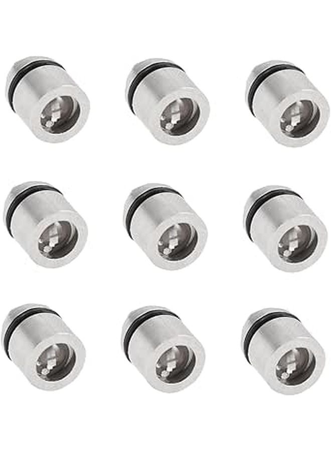 9 قطعة مصباح يدوي صغير بمصابيح LED سلسلة مفاتيح ضوء محمول سحر مشروع DIY - Image 1